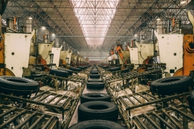 Tire factory